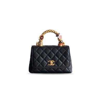 CHANEL FLAP HANDBAG AS2215 (19*13*8.9cm)